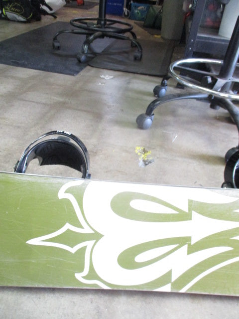 Used Morrow generation 138cm Snowboard W SIMS Bindings