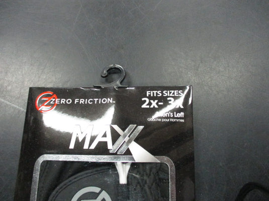 Used Zero Friction Maxx Mens 2X-3X Golf Glove