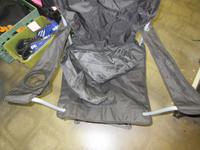 Load image into Gallery viewer, Used Black Folding Camp Chair With Bag
