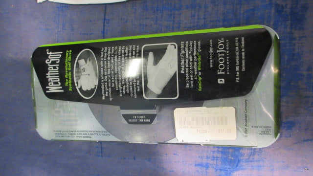 Load image into Gallery viewer, Used Foot-Joy WeatherSoft Golf Glove Size Cadet XL Left Hand- small wear
