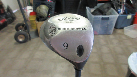 Used Callaway Big Bertha Divine Nine S2H2 9 Wood - shaft wear