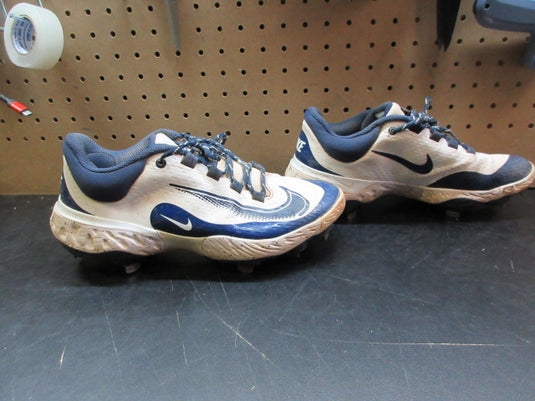 Used Nike Alpha Huarache Elite 4 Low Metal Baseball Cleats - Size 7