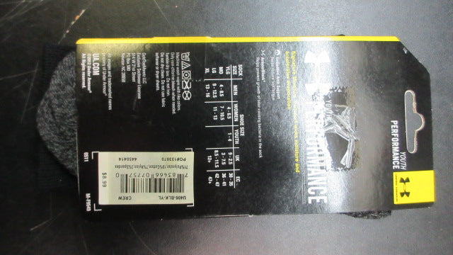 Load image into Gallery viewer, Under Armour UA Team Crew Socks - Size Youth Large
