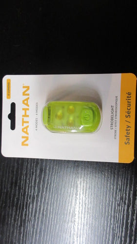 New Nathan Strobelight 8 Lumens QTY 1 Light Yellow