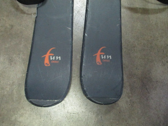 Used Nordica Fun Drive Ski Blades Trick Skis w/ Bag