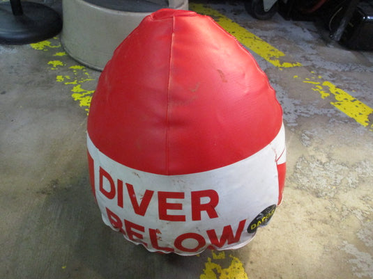 Used Dacor Diver Below Flotation Marker -Comes with flag but post is broken