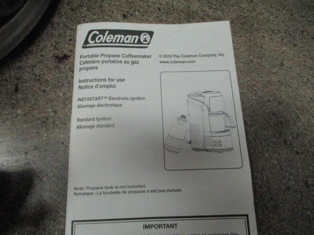 Load image into Gallery viewer, Like New Coleman QuikPot Propane Coffee Maker w/ Carry Bag
