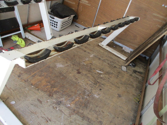 Used Icarian Single Tier 89" X 32" Commercial Dumbbell Rack