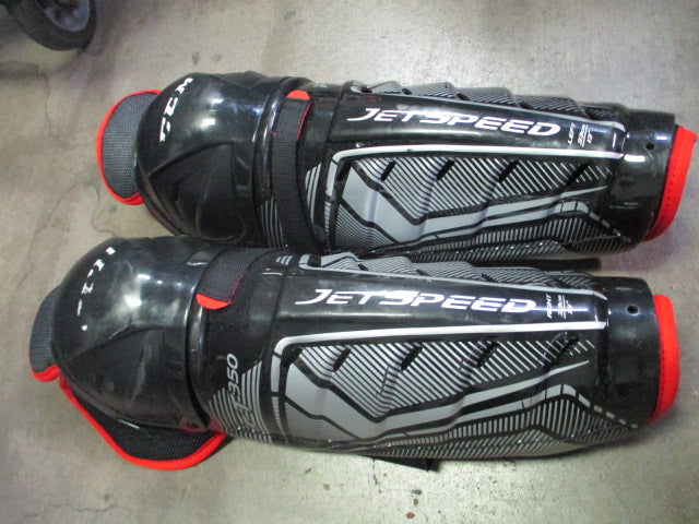 Load image into Gallery viewer, Used CCM Jetspeed 13&quot; Hockey Shin Pads
