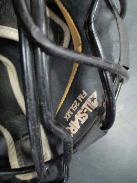 Used All-Star FM25LMX Catcher  Face Mask - Heavy Wear, Needs New Straps