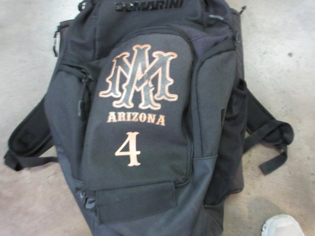Load image into Gallery viewer, Used Demarini Baseball / Softball Backpack (Rip In bag See Pics)
