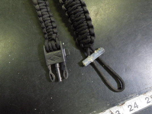 Used Paracord Survival Bracelet