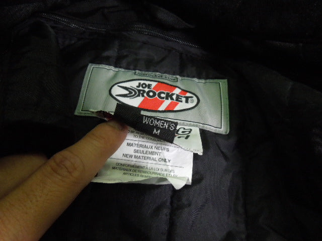 Load image into Gallery viewer, Used Joe Rocket Rocket Girl Ladies Moto Padded Riding Jacket Size M
