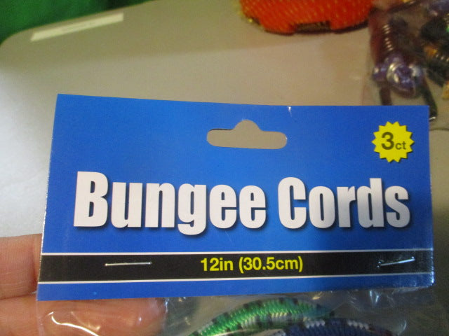 Load image into Gallery viewer, Bungee Cords 12&quot; 3ct.
