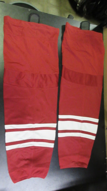 Used Reebok Hockey Socks Adult One Size - Red
