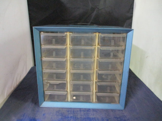Load image into Gallery viewer, Used Vintage Akro-Mills 16 Drawer Cabinet Organizer
