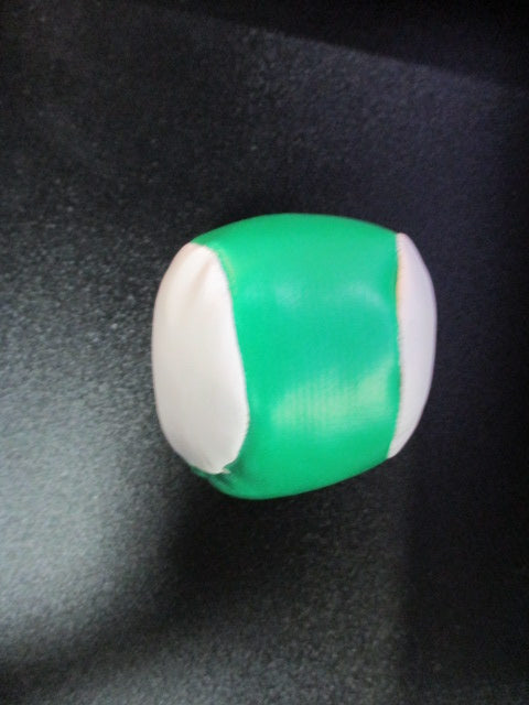 Load image into Gallery viewer, New C&amp;S Sporting Goods Green/White Foot Bag Hacky Sack Kick ball
