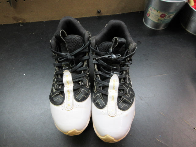 Load image into Gallery viewer, Used Under Armour Harper 9 RM Baseball Cleats - Size Youth 6
