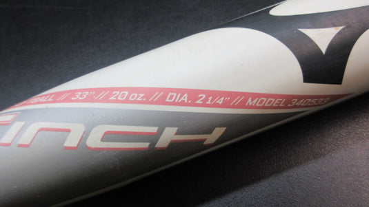 Used Mizuno Finch 33" -13 USSSA Fastpitch Softball Bat