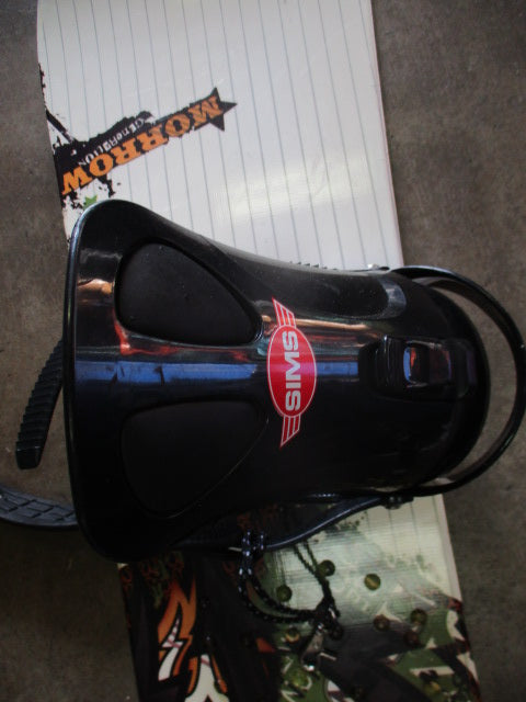Load image into Gallery viewer, Used Morrow generation 138cm Snowboard W SIMS Bindings
