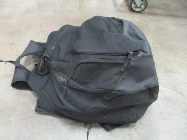 Load image into Gallery viewer, Used Demarini Black Baseball Equipment Backpack (Ripped Handle)
