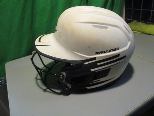 Used Rawlings Size 6 3/8 - 7 1/8 Batting Helmet W/ Mask