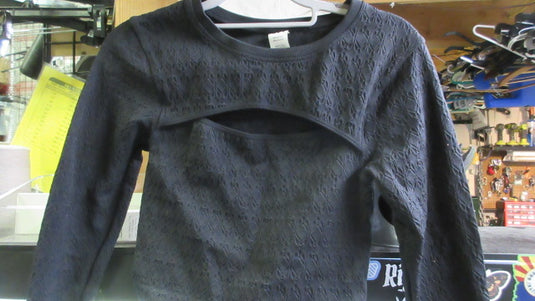 Used Joy Lab Cropped Workout Long Sleeve - Size Medium