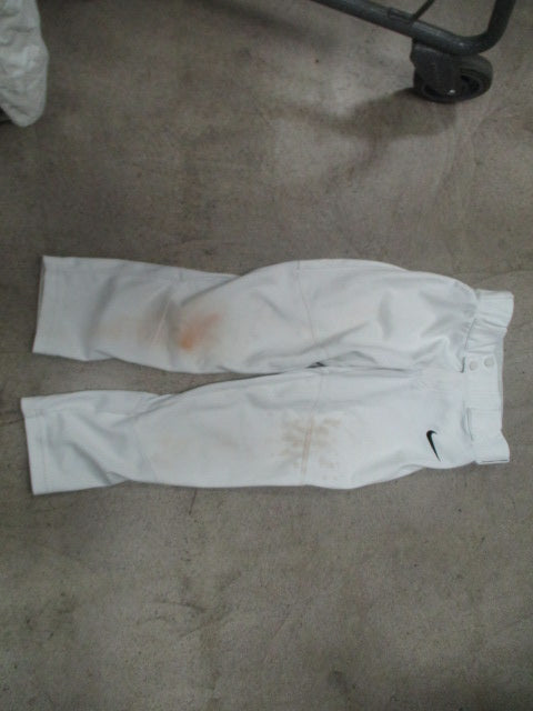 Used Nike Open Bottom Size Youth Small Baseball Pant