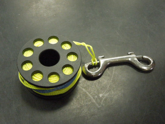 Used Drive Reel and Spool With Brass Double Clasp