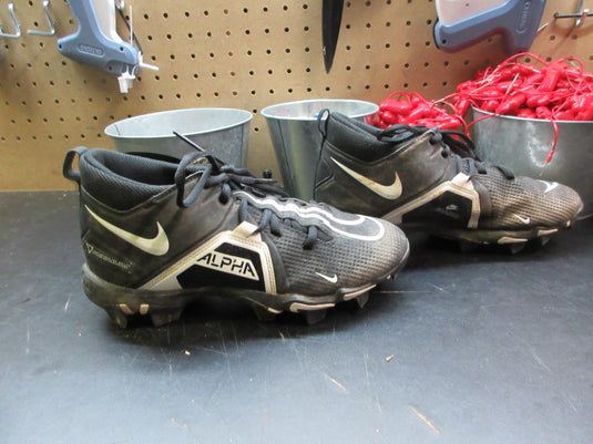 Used Nike Alpha Menace 3 Shark Football - Size Youth 6