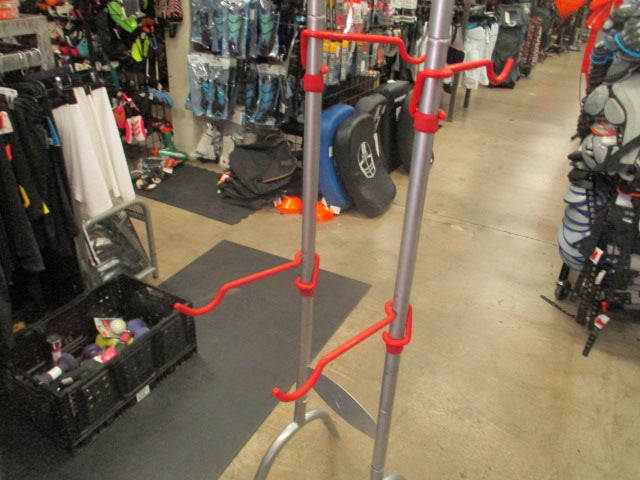 Load image into Gallery viewer, Used Freestanding 4 Bike Gravity Display Rack
