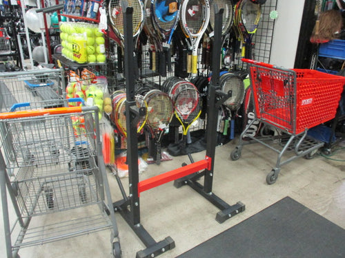 Used Adjustable Barbell Rack Stand Multi-function Squat Rack