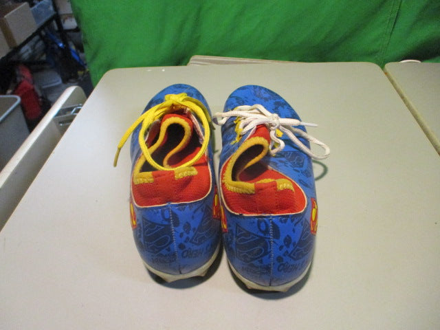 Load image into Gallery viewer, Used Phenom Elite Superman Size 8.5 Football Cleats
