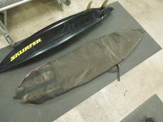 Vintage All Original Skurfer Rage Skurf Board Light Use With Carry Bag
