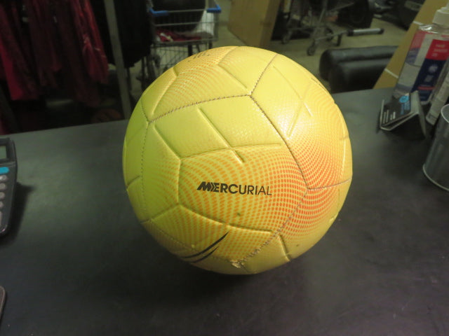 Load image into Gallery viewer, Used Nike Strike Mercurial Size 4 Soccer Ball
