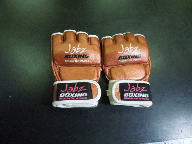 Load image into Gallery viewer, Used Jabz Boxing Fitness For Women Fingerless Gloves Size S/M
