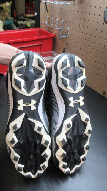 Load image into Gallery viewer, Used Under Armour Football Cleats - Mens Size 11 - Black/Green
