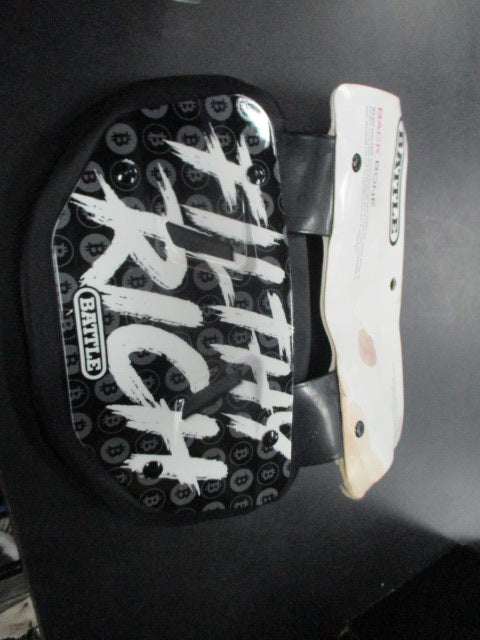 Used Battle Filthy Rich Youth Football Back Plate W/ Hardware
