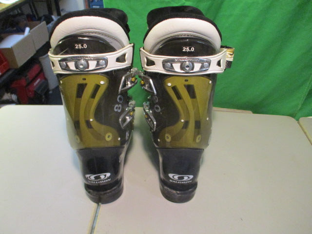 Load image into Gallery viewer, Used salomon idol 8 80 Energyzer Size 7 Downhill Ski Boots
