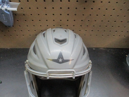 Used All-Star System 7 MVP Pro Catchers Helmet - Size 6 1/4 - 7