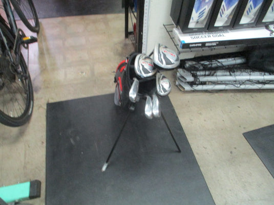 Used Tour Edge Hot Launch Junior Golf Set 7-9, PW, SW,Hybrid,Fairway,Driver-RH