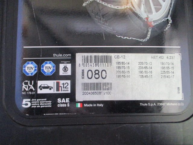 Load image into Gallery viewer, Used Thule CB-12 080 Car/Truck/SUV Tire Chains
