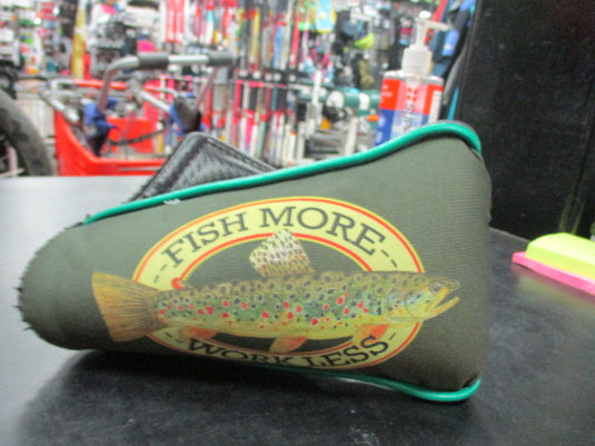 Used Fish More Work Less Putter Head Cover