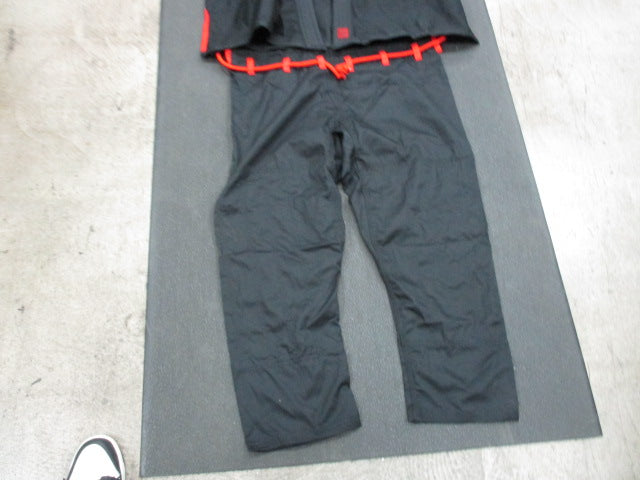 Load image into Gallery viewer, Elite BJJ Core Black Brazilian Jiu Jitsu Size Men&#39;s A4
