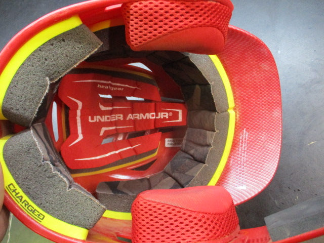Load image into Gallery viewer, Used Under Armour Converge Batting Helmet W/ Jaw Guard - 6 1/2 - 7 1/2
