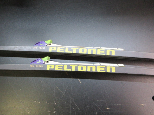 Load image into Gallery viewer, Used Salomon Bindings Peltonen Cosmic Micros Graphite Cross Country Skis
