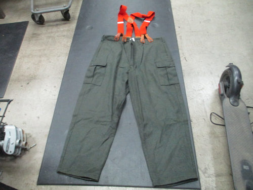 Used Woolrich Hunting Loden Heather Wool Pant