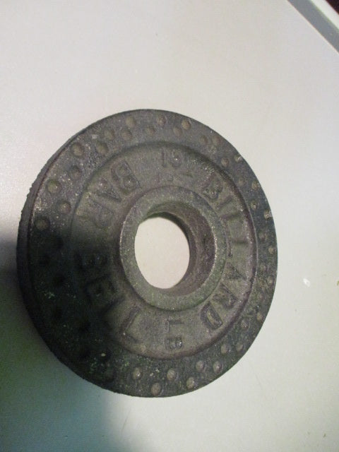 Used Billard Cast Iron 2.5LB Standard Weight Plate