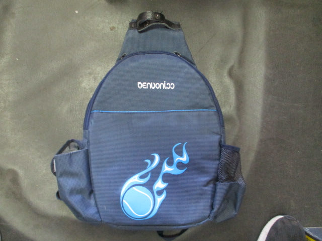 Load image into Gallery viewer, Used Denvonloo Dark Blue Racquet Bakpack Bag
