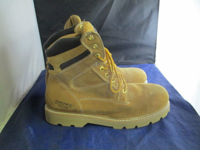 Load image into Gallery viewer, Used Smiths American Steel Toe Boots Adult Size 13
